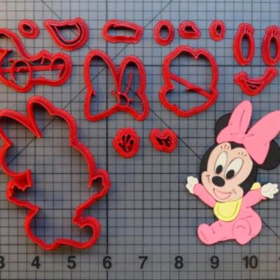 Baby Minnie Mouse Cutter 3 inch