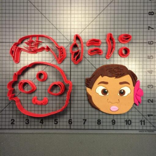 Baby Moana Cookie Cutter 3 inch