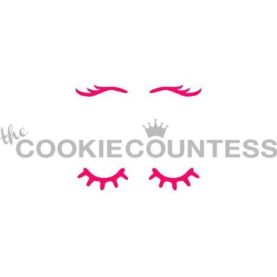 Eyelashes  Stencil