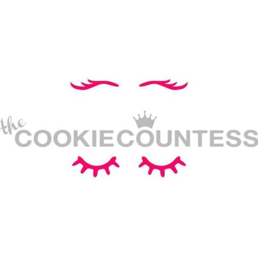 Eyelashes  Stencil