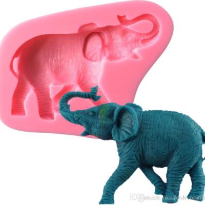 Elephant Silicone Mold Trunk up