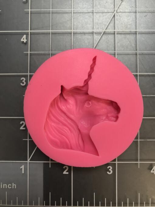 Unicorn Head Silicone Mold