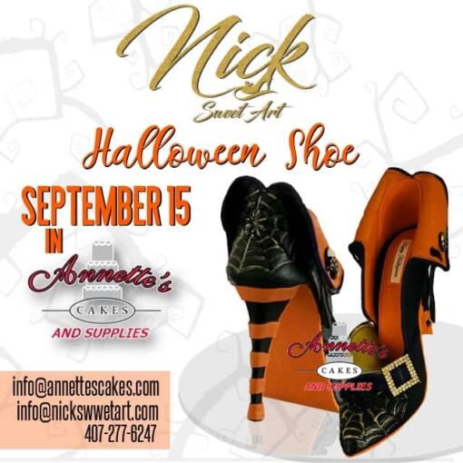 Halloween Shoe September 15th
