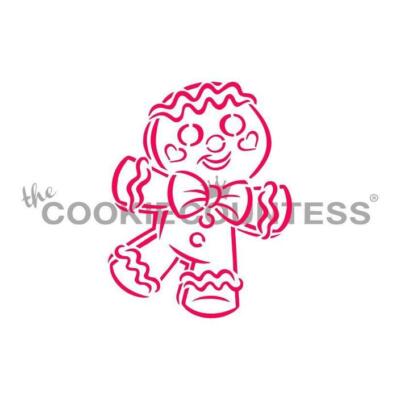 Drawn with Character Happy Gingerbread Man PYO