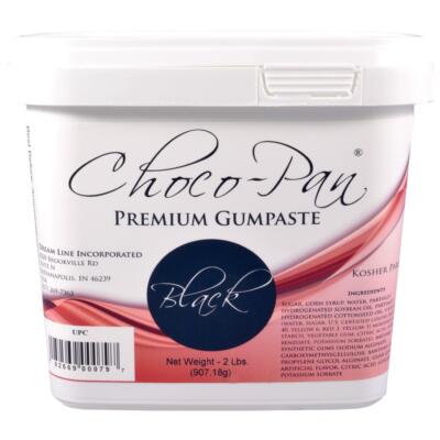 Choco-Pan Premium Gumpaste 2 Pounds Black