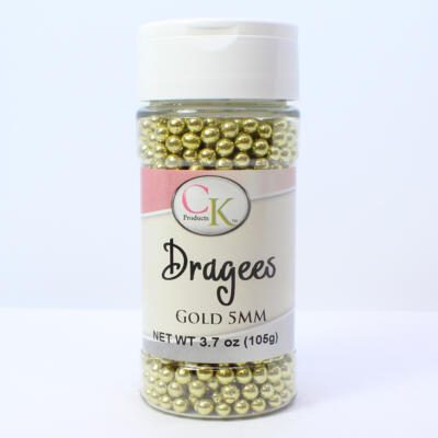 CK Dragees Gold 5 mm