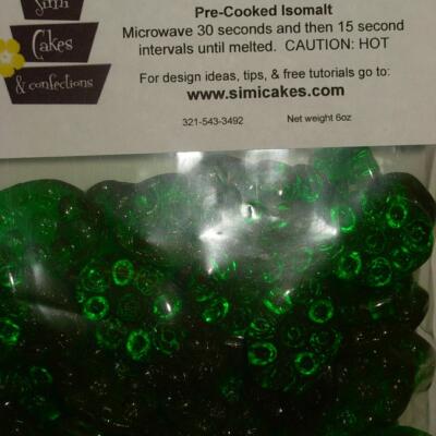 Simi Green Isomalt
