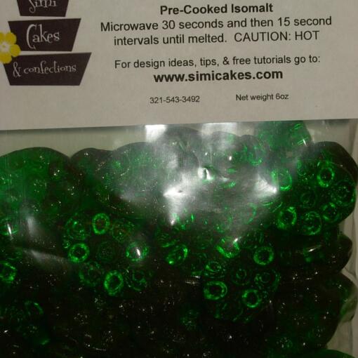 Simi Green Isomalt