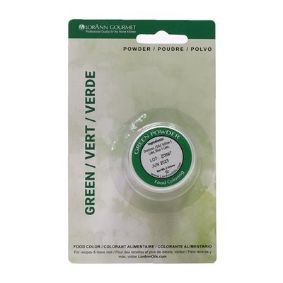 Lorann Green Powder Food Color
