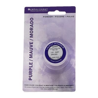 Lorann Purple Powder Food Color