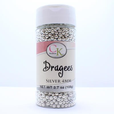 CK Dragees Silver 4 mm