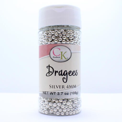 CK Dragees Silver 4 mm