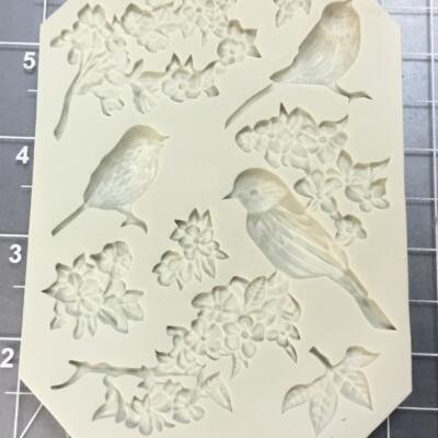 Birds and Branches Silicone Mold