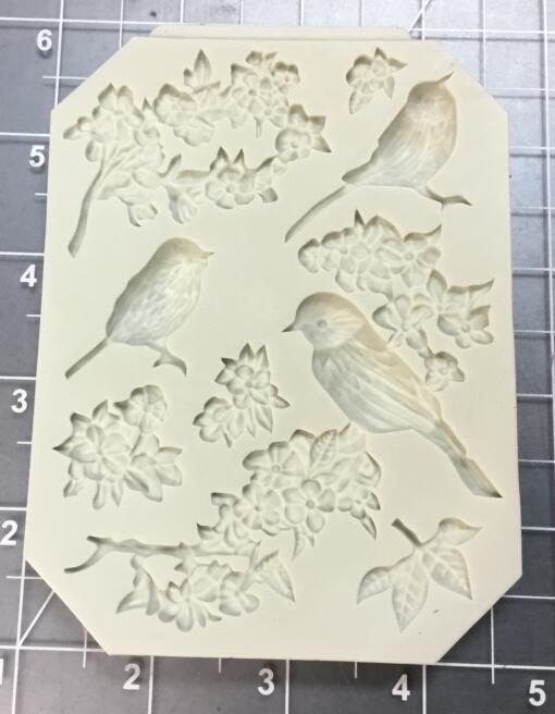Birds and Branches Silicone Mold