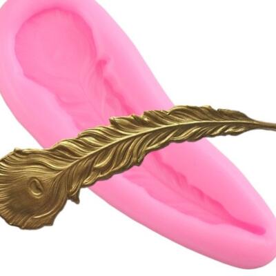 Peacock Feather Silicone Mold