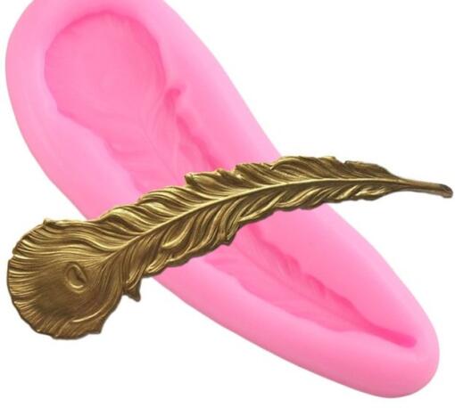 Peacock Feather Silicone Mold