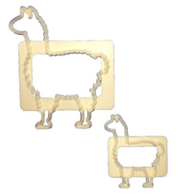 FMM Mommy and Baby Llama cutter