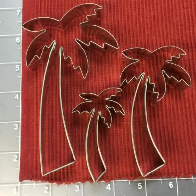 Palm Tree Cutters set of 3