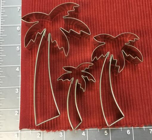 Palm Tree Cutters set of 3