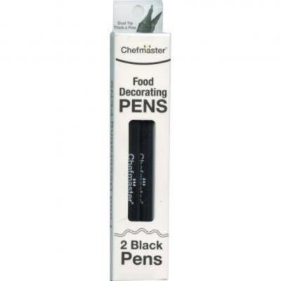 Chefmaster Black Food Decorating Pens