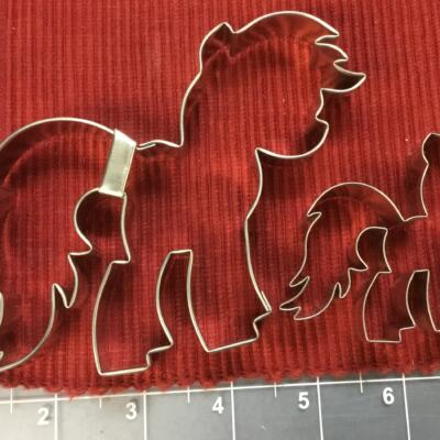 Set of 2 Unicorn Cutters