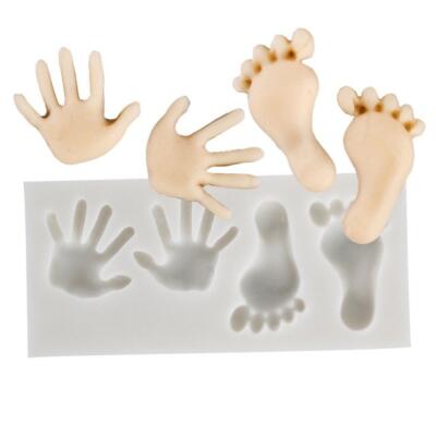 Baby Feet and Hands Silicone Mold