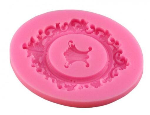 Lace Border Frame 100 Silicone Mold