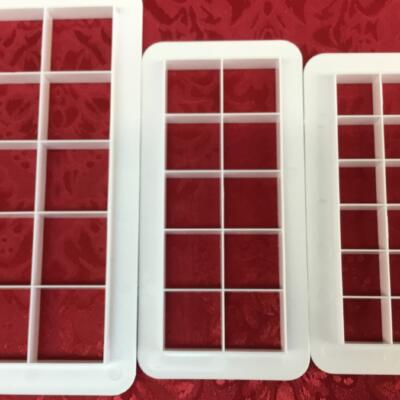 Set  of 3 Square Cutters