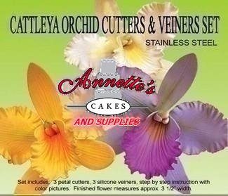 Petal Crafts CATTLEYA ORCHID GUMPASTE CUTTER